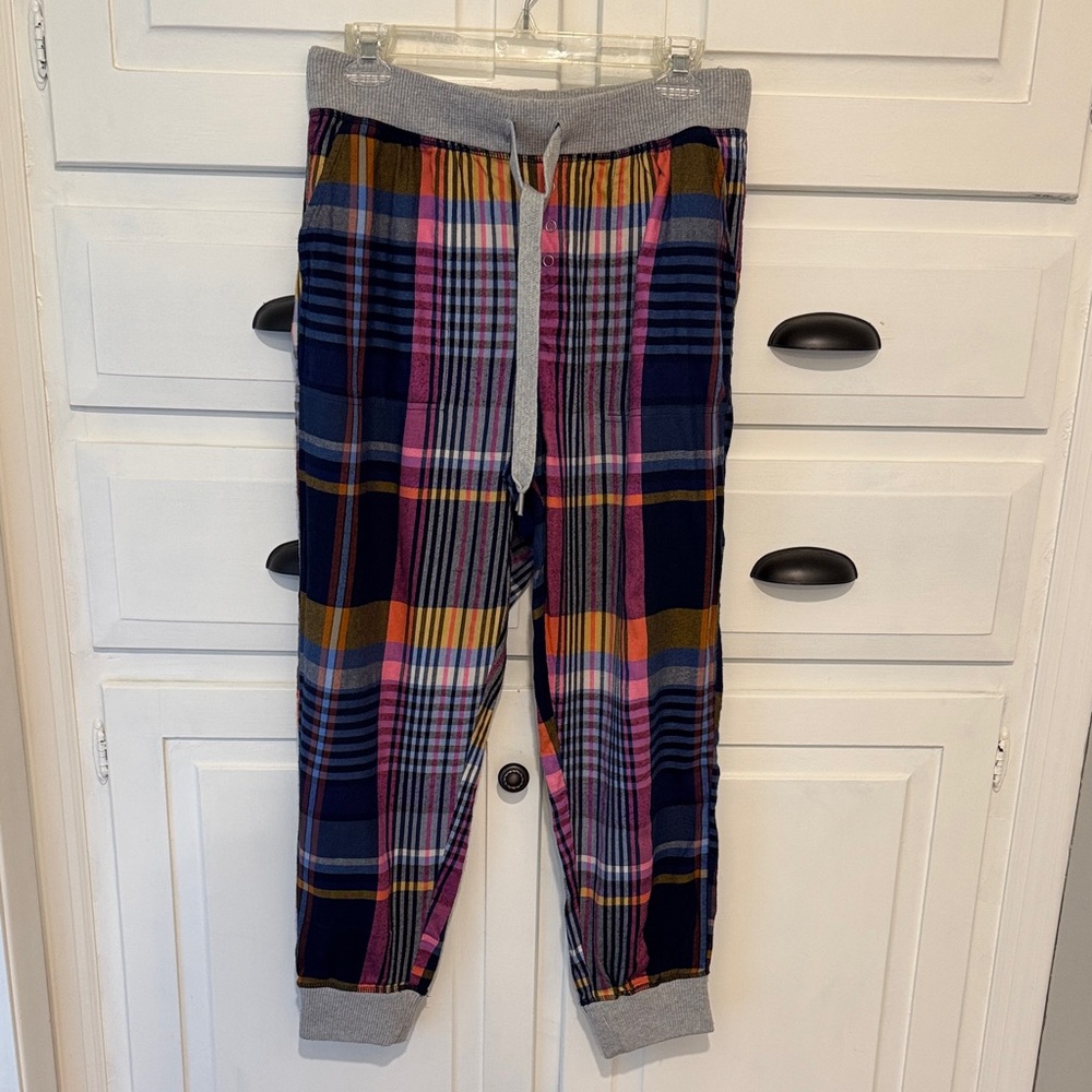 Aerie Multicolor Plaid Pajama Pants